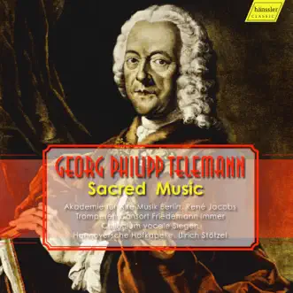 Telemann: Sacred Music by Collegium vocale Siegen, Hannoversche Hofkapelle & Ulrich Stotzel album reviews, ratings, credits