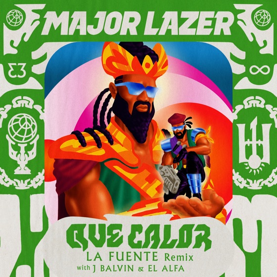 Cover artwork for Que Calor (with J Balvin & El Alfa)