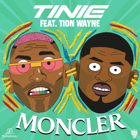 Cover artwork for Moncler (feat. Tion Wayne)