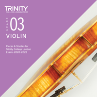 Trinity College London - Violin Grade 3 Pieces & Studies for Trinity College London Exams 2020-2023 artwork