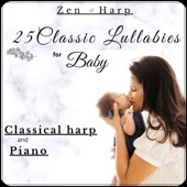 25 Classic Lullabies for Baby: Classical Harp and Piano artwork