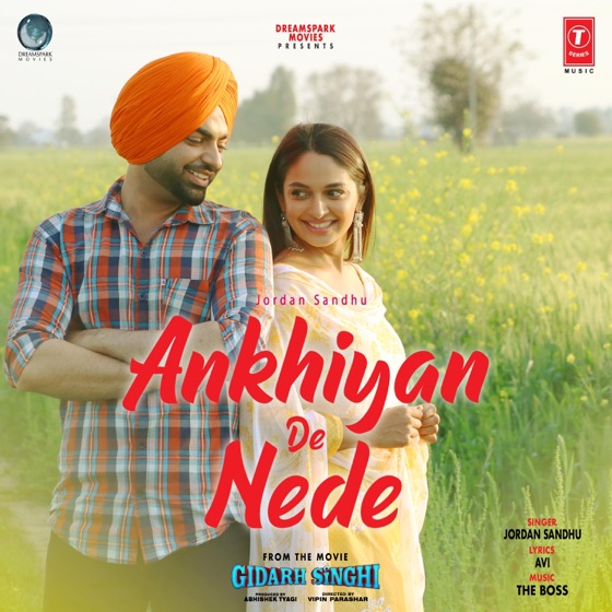 Cover artwork for Ankhiyan De Nede (From "Gidarh Singhi")