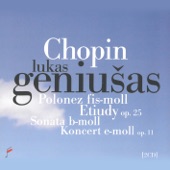 Chopin: Etuiudy Op. 25, Polonez in F-Sharp Minor artwork