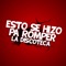 Esto Se Hizo Pa Romper La Discoteca - DJ Tao lyrics