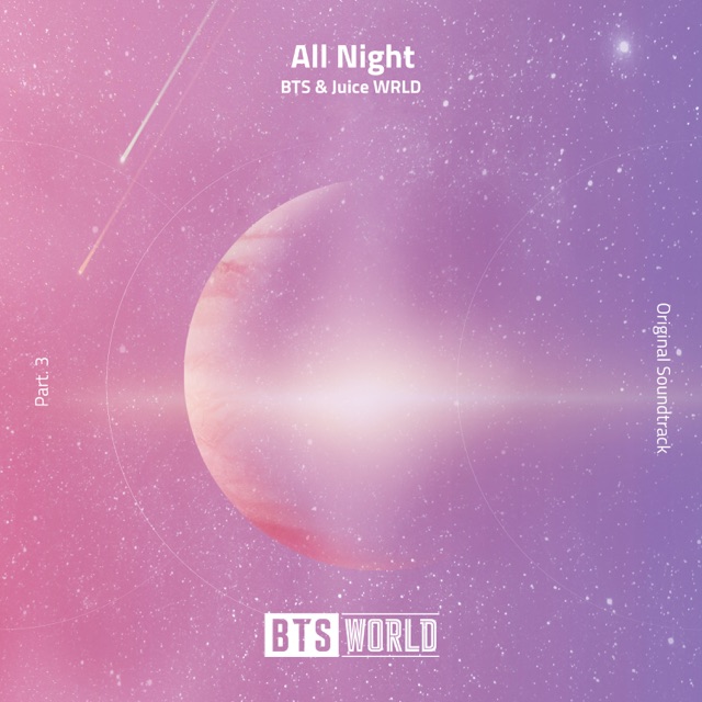 BTS All Night (BTS World Original Soundtrack) [Pt. 3] - Single Album Cover