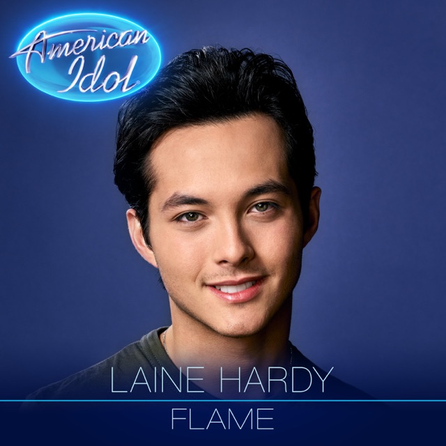 Laine Hardy Flame - Single Album Cover