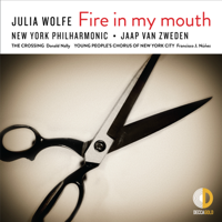 New York Philharmonic & Jaap van Zweden - Julia Wolfe: Fire in my mouth artwork