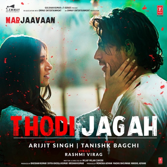 Cover artwork for Thodi Jagah (From "Marjaavaan")
