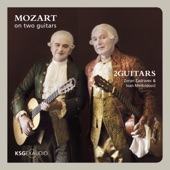 Mozart on Two Guitars artwork