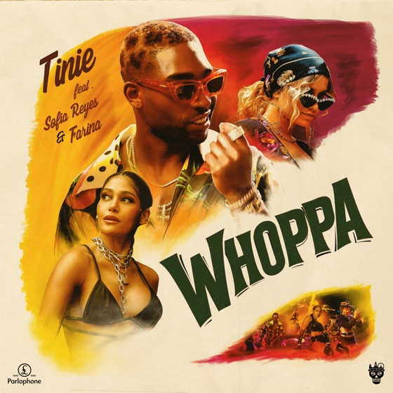 Cover artwork for Whoppa (feat. Sofía Reyes & Farina)