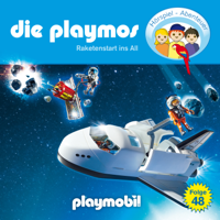 Simon X. Rost & Florian Fickel - Die Playmos - Das Original Playmobil Hörspiel, Folge 48: Raketenstart ins All artwork