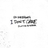 Ed Sheeran & Justin Bieber - I Don't Care  artwork