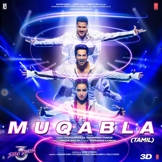Cover artwork for Muqabla (From "Street Dancer 3D") [Tamil]
