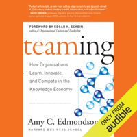 Amy C. Edmondson - Teaming: How Organizations Learn, Innovate, and Compete in the Knowledge Economy (Unabridged) artwork