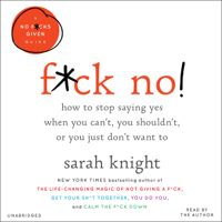 Sarah Knight - F*ck No! artwork