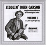 Fiddlin John Carson Vol. 1 1923 - 1924 artwork