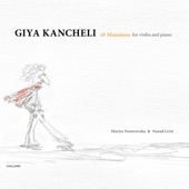 Giya Kancheli: 18 Miniatures for Violin and Piano artwork