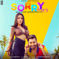 Neha Kakkar & Maninder Buttar - Sorry Song artwork