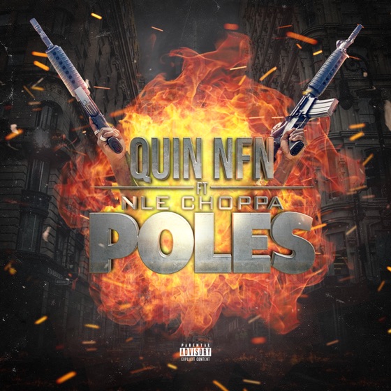 Cover artwork for Poles (feat. NLE Choppa)