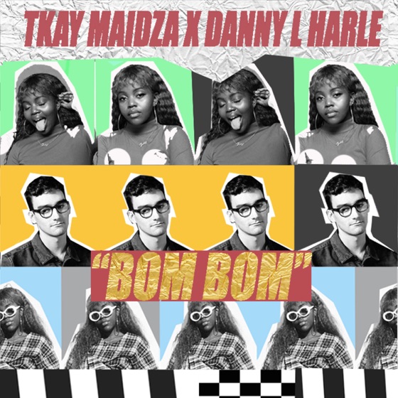 Cover artwork for Bom Bom (feat. Danny L Harle)
