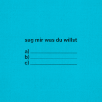Clueso - Sag Mir Was Du Willst artwork