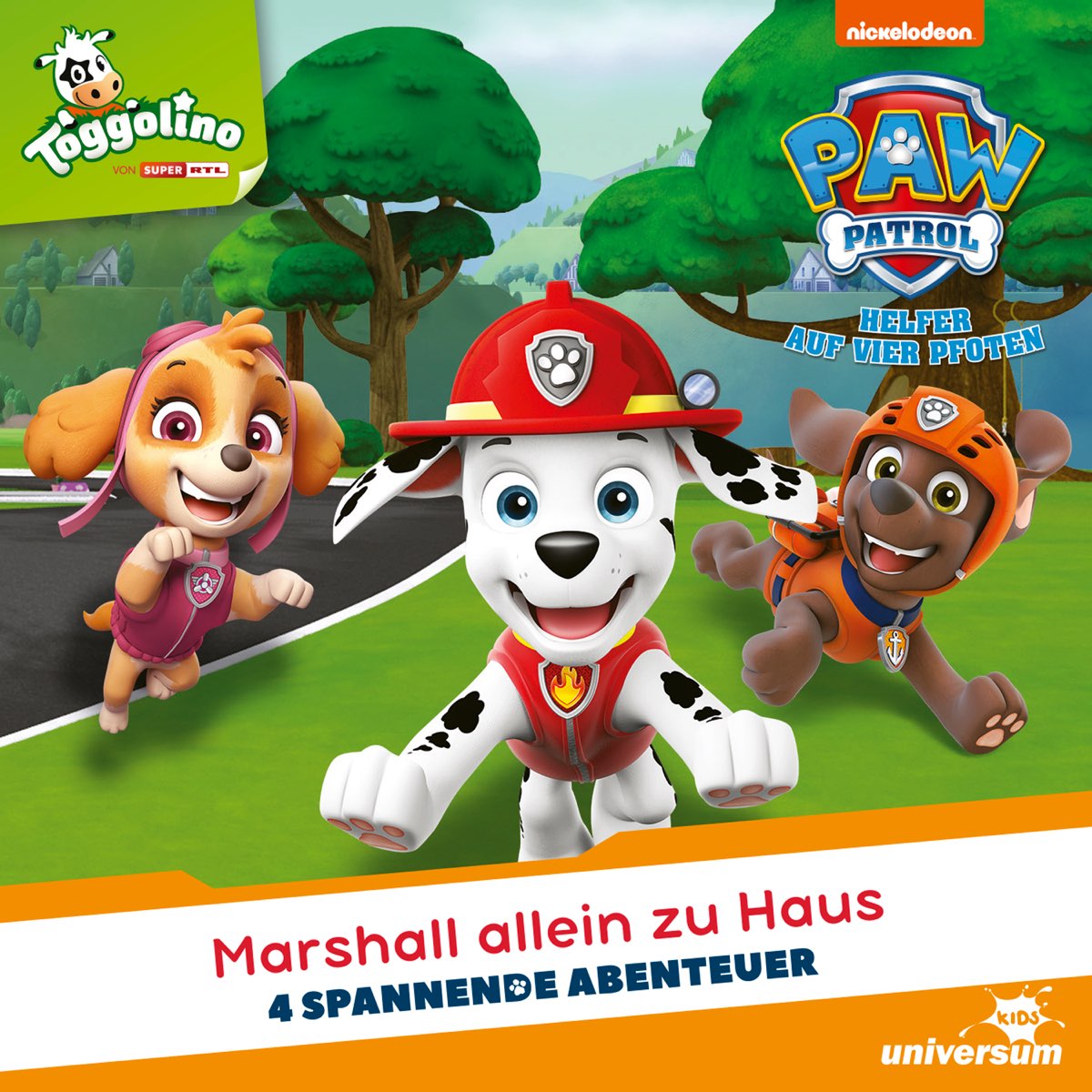 PAW Patrol Folgen 69-72: Marshall allein zu Haus“ von Tobias Diakow