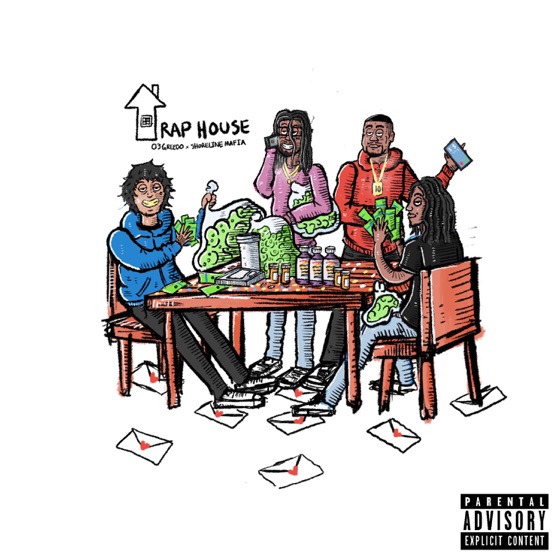 Cover artwork for Trap House (feat. Shoreline Mafia)