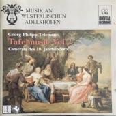 Georg Philipp Telemann: Tafelmusik, Vol. 2 artwork