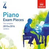 Piano Exam Pieces 2015 & 2016, ABRSM Grade 4 artwork