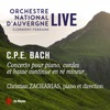 C.P.E Bach: Concerto pour piano, cordes et basse continue en ré mineur (Live) - EP