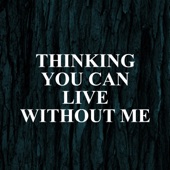 Thinking You Can Live Without Me artwork