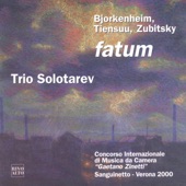 Zubitsky: Suite dei Carpazi / Fatum - Bjorknheim: Four Glances - Tiensuu: Mutta /  Aion (Concorso Internazionale di Musica da Camera Gaetano Zinetti Sanguinetto - Verona - 2000) artwork