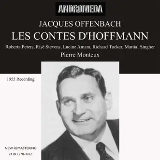 Les contes d'Hoffmann, Act III: Helas! Mon coeur s'egare encore! (Live) by Roberta Peters, Clifford Harvuot, Norman Scott, George Cehanovsky, Sandra Warfield, The Metropolitan Opera Orchestra, Pierre Monteux, Risë Stevens, Lucine Amara, Martial Singher, Alessio De Paolis, Natalie Kelepovska, James McCracken, Paul Franke & Calvin Marsh song reviws