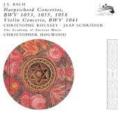 Concerto for Harpsichord, Strings, and Continuo No. 4 in A, BWV 1055: I. (Allegro Moderato) artwork