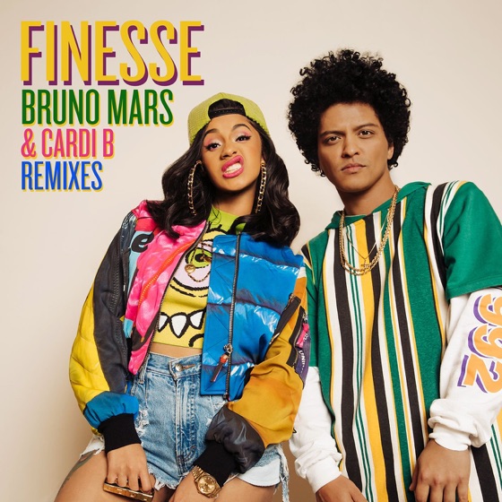 Cover artwork for Finesse (Pink Panda Remix) [feat. Cardi B]