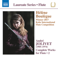 Hélène Boulègue - Jolivet: Complete Works for Flute, Vol. 2 artwork