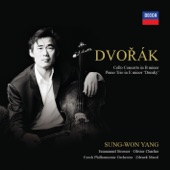 Dvořák: Cello Concerto in B Minor, Piano Trio in E Minor ‘Dumky’ artwork