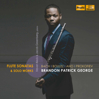 Brandon Patrick George - J.S. Bach, Boulez, Aho & Prokofiev: Flute Sonatas & Solo Works artwork