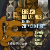 English Guitar Music of the 20th Century, Berkeley, Britten, Scott & Walton artwork