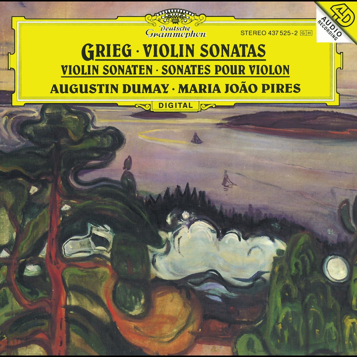 ‎Grieg: Violin Sonatas, Op. 8, 13 & 45 de Augustin Dumay & Maria João ...