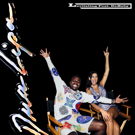 Cover artwork for Levitating (feat. DaBaby)
