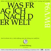 Bachkantate, BWV 94 - Was frag ich nach der Welt (Live) artwork