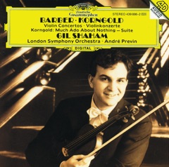 Barber: Violin Concerto - Korngold: Violin Concerto, Much Ado About Nothing