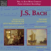 Notebook for Anna Magdalena Bach: Minuet in G Major, BWV 116 artwork