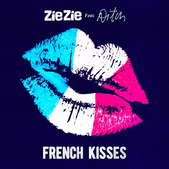 Cover artwork for French Kisses (feat. Aitch)
