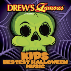 Kids Bestest Halloween Music - The Hit Crew Cover Art