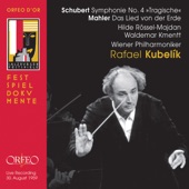 Schubert: Symphony No. 4 in C Minor, D. 417 "Tragic" - Mahler: Das Lied von der Erde artwork