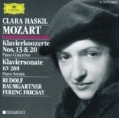 Mozart: Piano Concertos No. 13 & No. 20 and Piano Sonata K. 280 artwork