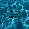 Never Said Before - Single