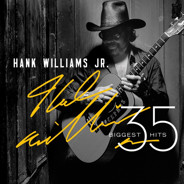 Hank Williams, Jr. 35 Biggest Hits Album Cover